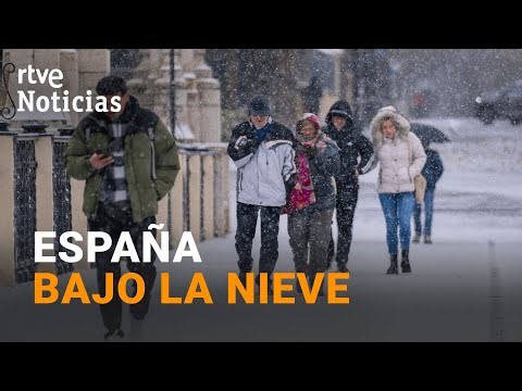 La BORRASCA FRANCIS deja COPIOSAS NEVADAS y FUERTES LLUVIAS por TODA la PENÍNSULA | RTVE Noticias