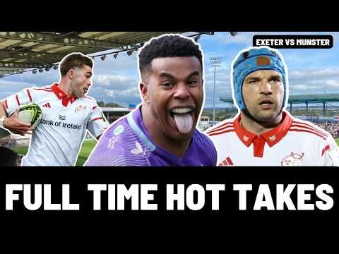 FULL TIME HOT TAKES | EXETER VS MUNSTER | CHALLENGE CUP