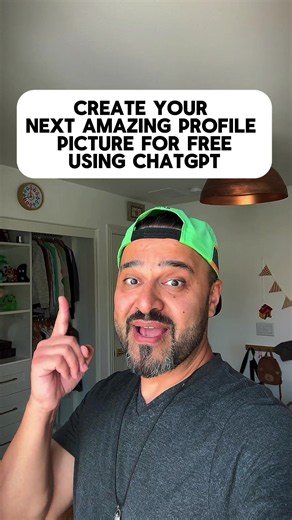 Create an AMAZING profile picture for FREE Using ChatGPT Upload your photo, use the right prompt, and let ChatGPT do the rest Save this and try it with your own photo #ChatGPT #AITools #ProfilePicture #AIPhoto #ChatGPTTips