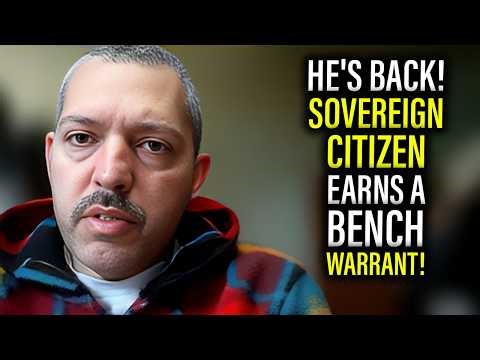 Sovereign Citizen Hit with a Well-Deserved Bench Warrant — Actions Have Consequences!