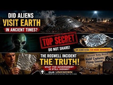 Did Aliens Visit Earth? The Shocking Roswell Mystery Explained