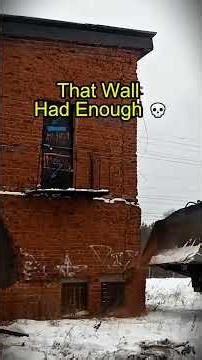 Brick by Brick, this building falls apart. #demolition #machinery #satisfying