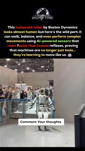 Human-Like Robot SHOCKS Everyone 🤖 Moves Better Than Humans #shorts