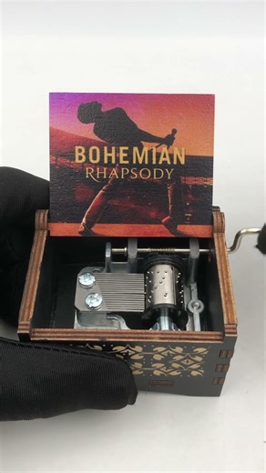 Bohemian Rhapsody music box Queen Hand Crank musical box gift for Christmas #bohemianrhapsody #queen