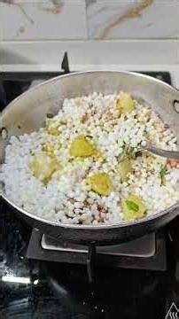 Sabudana Khichdi Recipe | Yummy and Healthy #sabudanakhichdi #makeeathealthy #viral #shorts