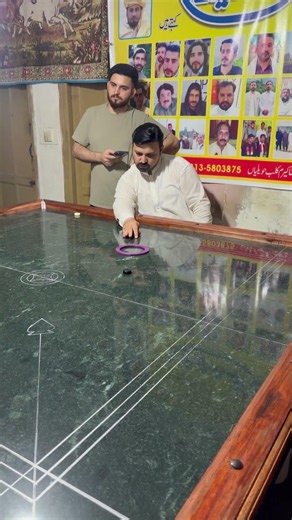 That tiny striker adjustment before the winning shot 🤏#Carrom#Shorts#Viral#Trending#Foryou