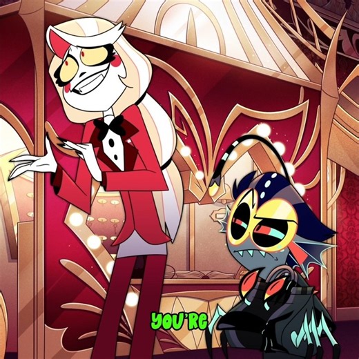 Charlie Meets Baxter for the First Time 👀 - Hazbin Hotel