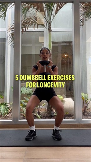 5 Dumbbell Exercises for Longevity