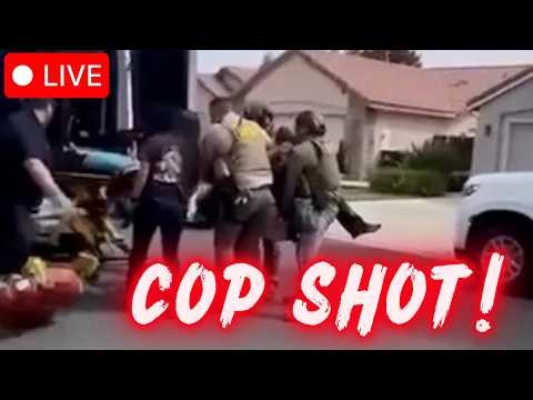 🔴 BREAKING: ACTIVE SHOOTER! Officer Shot Serving Eviction Suspect Barricaded Still Firing