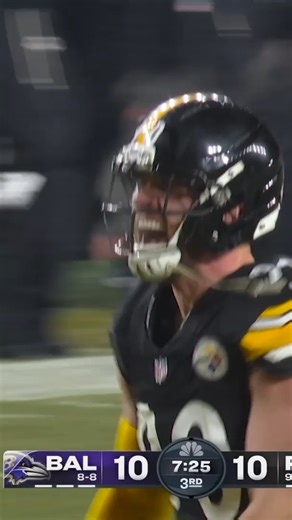 Welcome back TJ Watt 🫡 BALvsPIT on NBC Stream on #NFLPlus Peacock | NFL