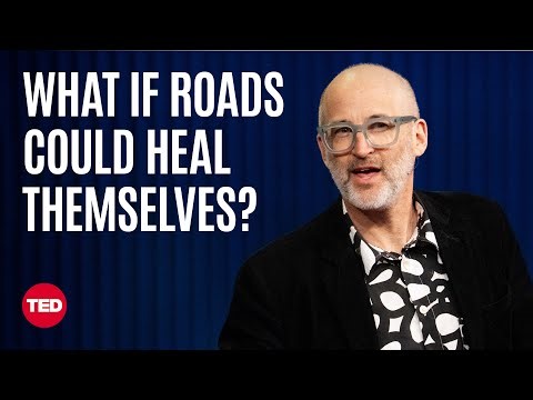 The Brilliance of Bridges and Roads That Repair Themselves | Mark Miodownik | TED