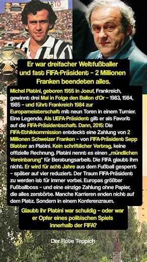 Er war dreifacher Weltfußballer – 2 Millionen Franken beendeten alles