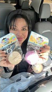 ‪@lowes‬ Squishy Dumplings Backpack Clips unboxing