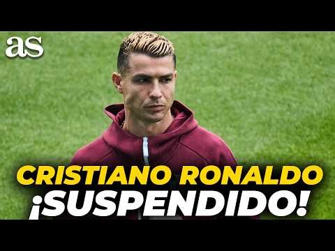 CRISTIANO RONALDO, SUSPENDIDO provisionalmente por la SELECCIÓN de PORTUGAL tras la POLÉMICA