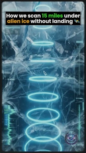 How we'll see beneath alien ice #futuretech #nasa