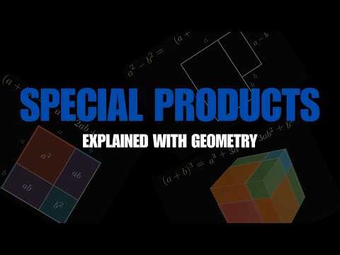 You’ll Never Forget Special Products After This