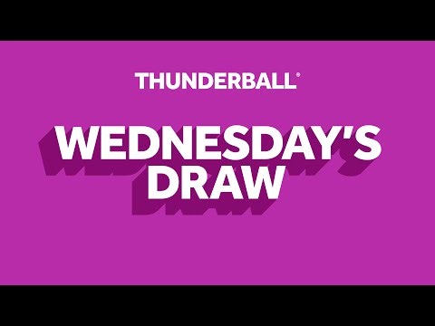 The National Lottery Thunderball draw results from Wednesday 31 December 2025
