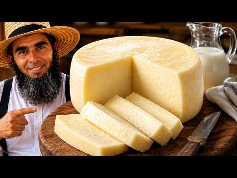 The Best Homemade Cheese You Will Ever Make... From Just Milk and an Egg