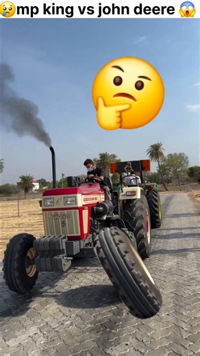 mp king vs john deere #tractor #trending #shorts