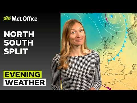 08/05/2026 - A Split Nation - Evening Weather Forecast UK – Met Office Weather