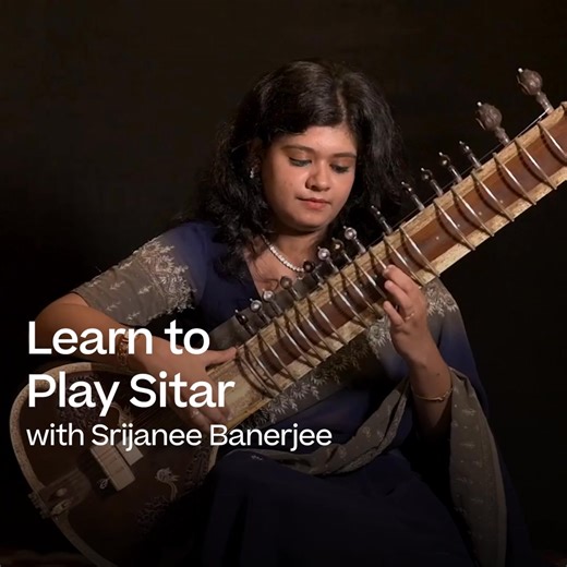 ✨ Unlock the magic of Sitar playing! ✨ Complete beginner? No worries! Learn proper technique, essential notes & ragas with our 1hr online taster session. Discover your creative voice and explore North Indian classical music's rich traditions. Perfect intro before enrolling in the full course. Book now and start your musical journey today! 🎶 #SitarJourneyBegins | Darbar - Indian Classical Music