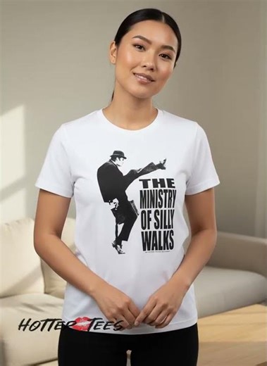 Monty Python Shirt 😆 British Comedy Style #montypython #sillywalks #britishcomedy #hottertees