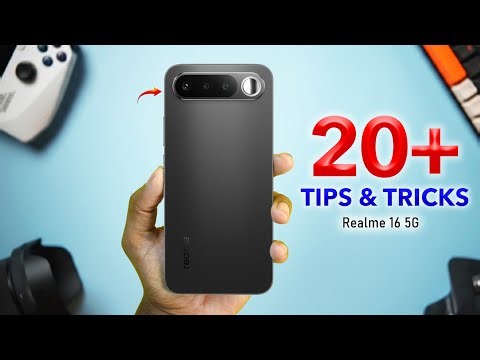 Realme 16 5G Top 20+ Hidden Features🔥 || Realme 16 5G Tips and Tricks 