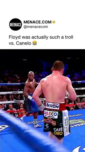 Floyd was toying with Canelo
