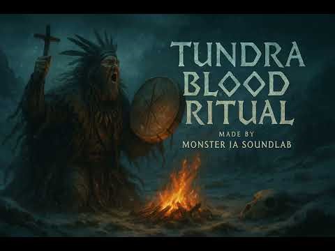 ❄️ Siberian shamanic metal — Tundra Blood Ritual — Monster IA SoundLab