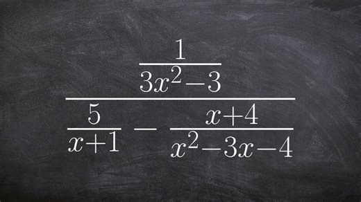 Simplifying complex fractions