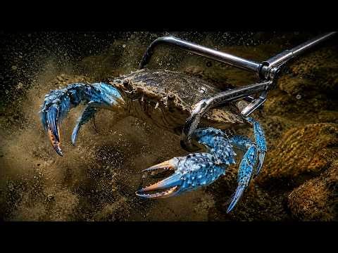 Live : Deep ocean diving and catching fishes |Very hard challenge