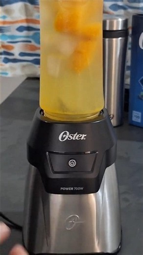 Oster Stainless Steel Blender with 2 To-Go Jars - Making Passion Fruit Juice #blenderOster