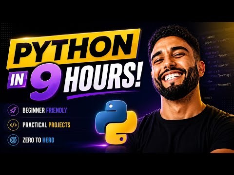 Complete Python Course 2026: Master Python Programming in 9 Hours
