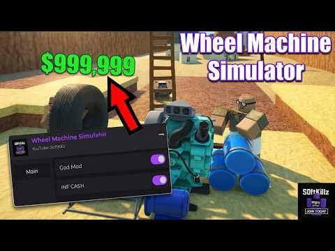 [NEW] Wheel Machine Simulator Script | INF CASH, GOD MOD
