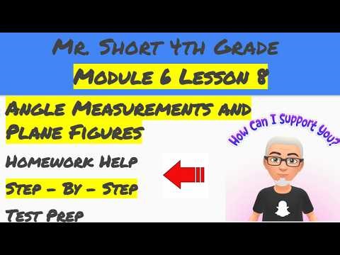 Module 6 Lesson 8 Eureka Math Homework Help (4th Grade)