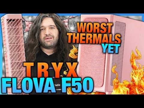 Worst Thermals Yet: Tryx Flova F50 Case Review & Crossflow Fan Benchmarks