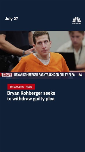 Bryan Kohberger seeks to withdraw guilty plea