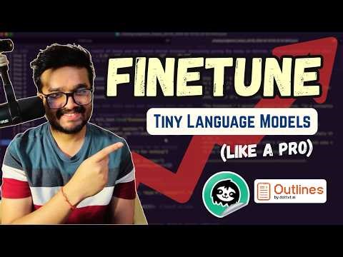 Tiny Language Models - How to build INSANELY FAST local models! (Unsloth, Outlines)