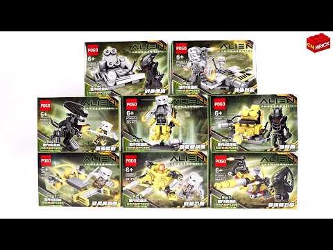 8 LEGO Alien vs Predator Sets Later… This Happened Pogo Pg9003 Unoffical