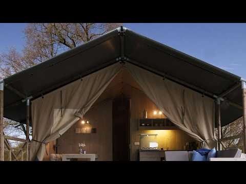 Comfortably Furnished Tent Lodge with Stove, Voorthuizen, Netherlands | Travel With Dhriti