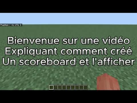Tuto comment créer un scoreboard sur Minecraft
