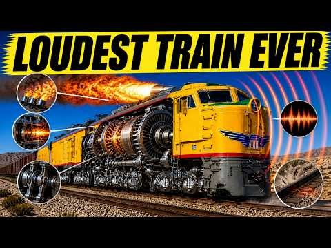 Why America BUILT A Jet Engine Train So LOUD it got BANNED