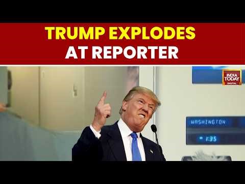 Trump Attacks NYT & BBC During Explosive Mid-Air Press Exchange