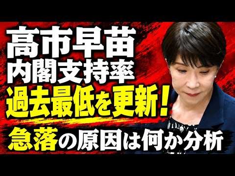 高市内閣、支持率最低更新！何故こんなに下がったのか。ジャーナリスト今井一さん・元博報堂作家本間龍さんと一月万冊