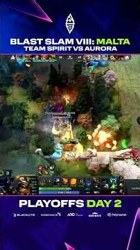 Aurora Gaming vs Team Spirit - Dota 2 Highlights in 3 Mins - BLAST SLAM VIII: Malta Playoffs