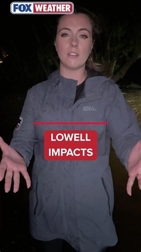 FOX Weather' Katie Byrne Offers A Look At The Worsening Conditions In Kaua'i From Hurricane Lowell