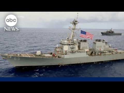 US Navy ship without power for 4 days in South China Sea