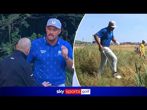 CONTROVERSEY! Did Bryson DeChambeau improve his lie?