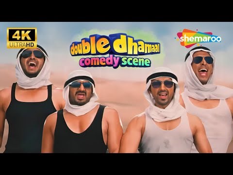 Warning: Hasi Control Nahi Hogi 🤣 | Double Dhamaal Comedy Scene | Jaaved Jaaferi, Riteish, Arshad