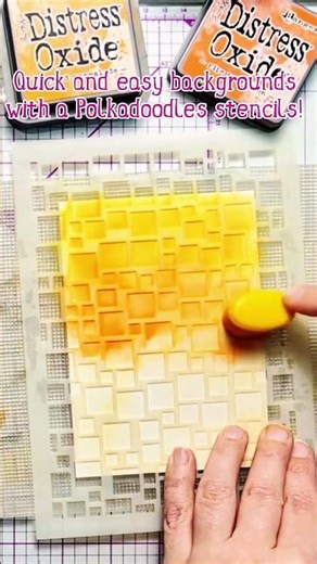 🎨 How to Create Bold Block Backgrounds with the Block It background Stencil (Quick & Easy!)
